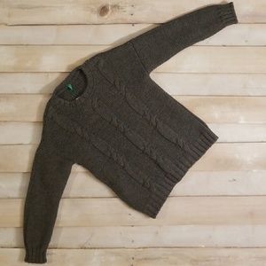 United Colors of Benetton Gray Sweater Size 6/7